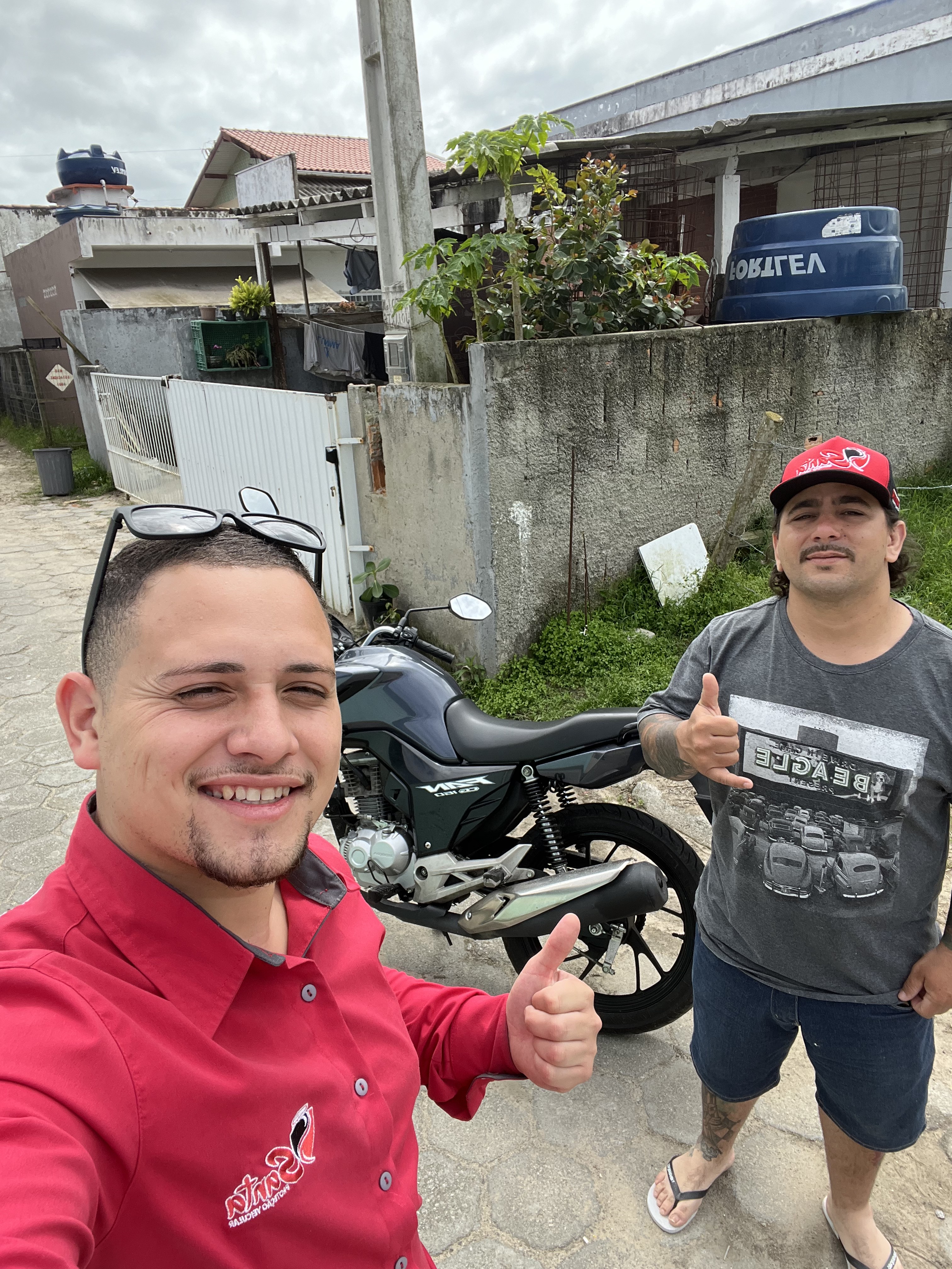 Ação local da equipe Santa Proteção Veicular